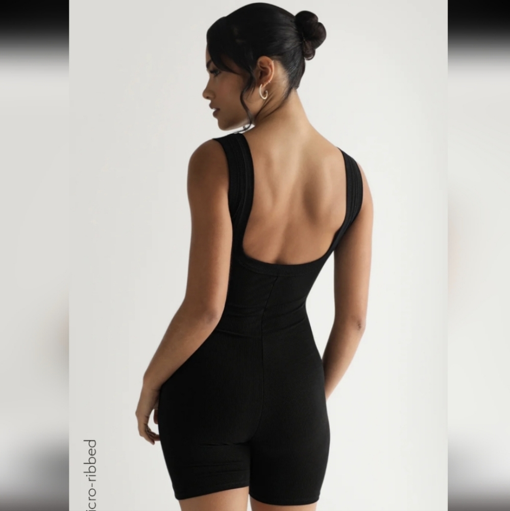 Black Sleeveless Jumpsuit